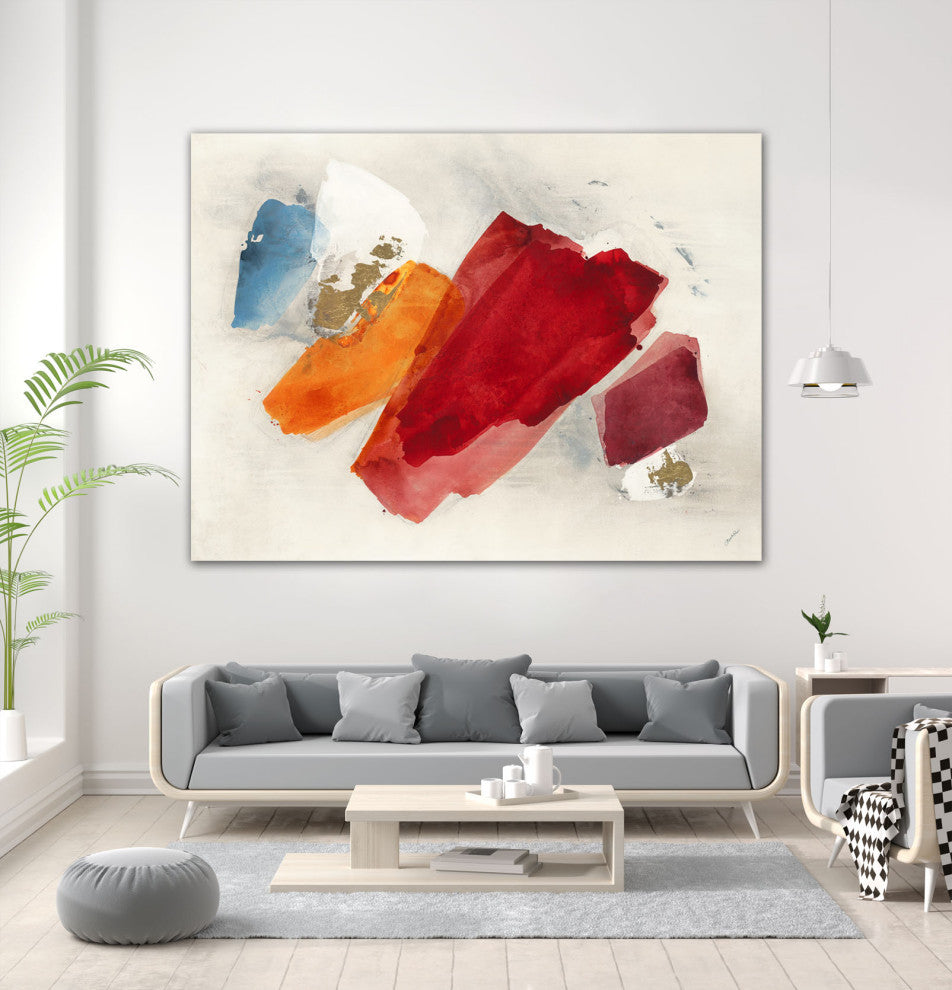 Equilibrium - 72 x 54 by Leah Rei