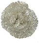 Beaded Flower Napkin Ring, Silver