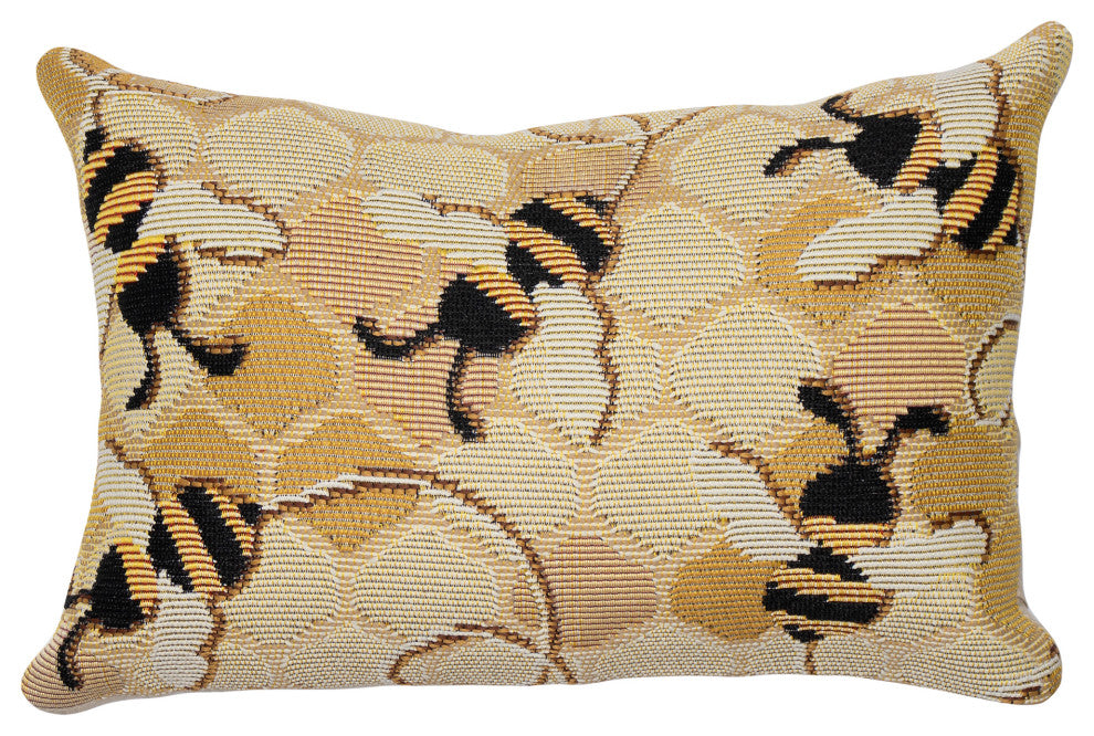 Marina Bee Free Indoor/Outdoor Pillow Honey 12"x18"