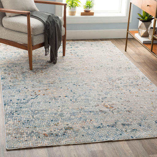 Surya Presidential PDT-2312 9'x13'1" Rug, Green/Blue/Ivory/Butter/Burnt Orange