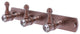 Carolina Crystal 3 Position Tie and Belt Rack, Antique Copper