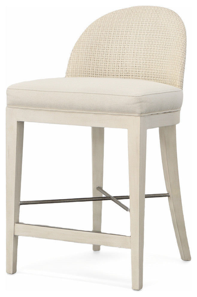 Tybee Counter Stool, Peninsula/Flax
