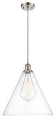 Innovations Lighting 516-1P-SN-GBC-162 Ballston Cone 1 Light 16" Pendant