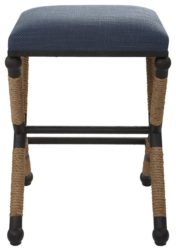 Uttermost Firth Counter Stool 23710, Navy
