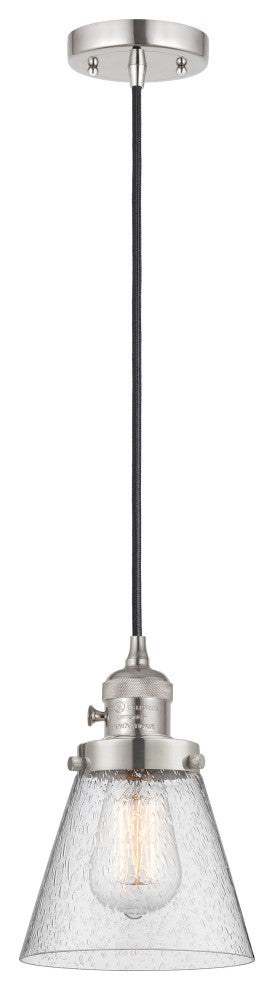 INNOVATIONS 201CSW-PN-G64-LED 1-Light Mini Pendant Polished Nickel