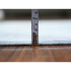 Cadet Gray Hand Knotted Washed Out Peshawar Wool Wide Runner Rug, 3'9"x9'9"