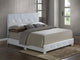 Bed, White, Full