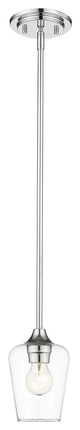 Zlite 473MP-CH 1-Light Mini Pendant, Clear