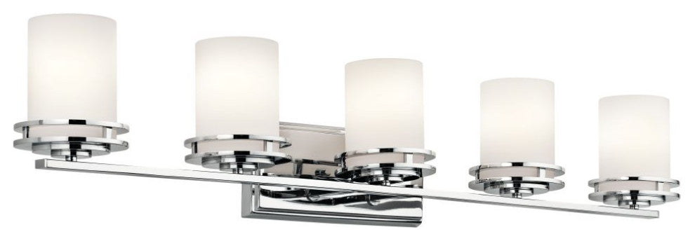 Kichler Hendrik 5 Light Bath Light in Chrome