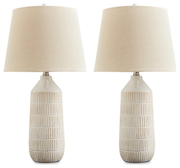 Willport Off White Table Lamp, Set of 2