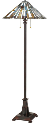 Maybeck 2-Light Floor Lamp, Valiant Bronze
