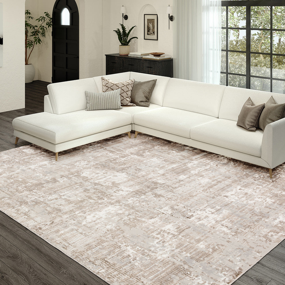 Rhodes RR3 Taupe 9' x 13' Rug