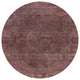 Ahgly Company Indoor Round Mid-Century Modern Area Rugs, 4' Round