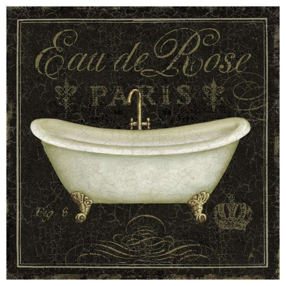 "Bain de Luxe II" Digital Paper Print by Daphne Brissonnet, 20"x20"