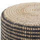 Larissa Round Braided Pouf