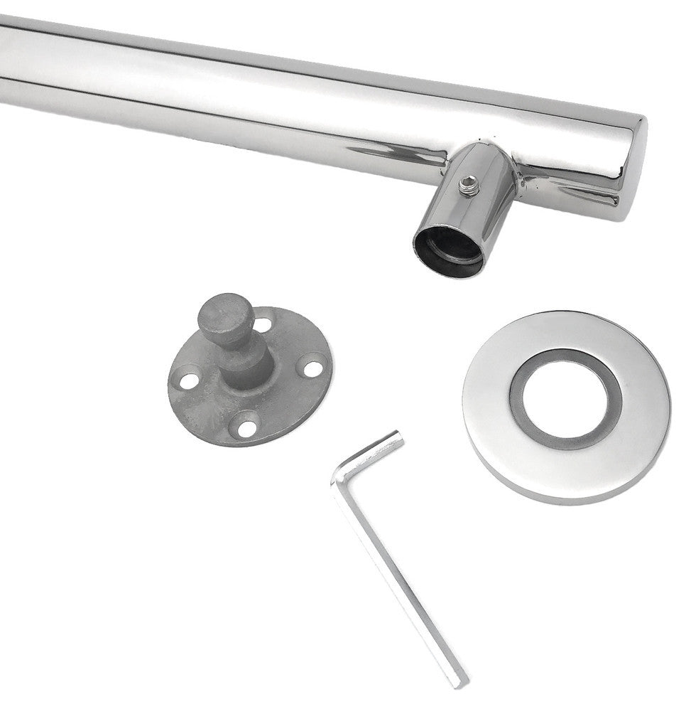 Balance Bright Polished Grab Bar, 16", Bright Polished