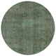 Ahgly Company Indoor Round Mid-Century Modern Area Rugs, 7' Round