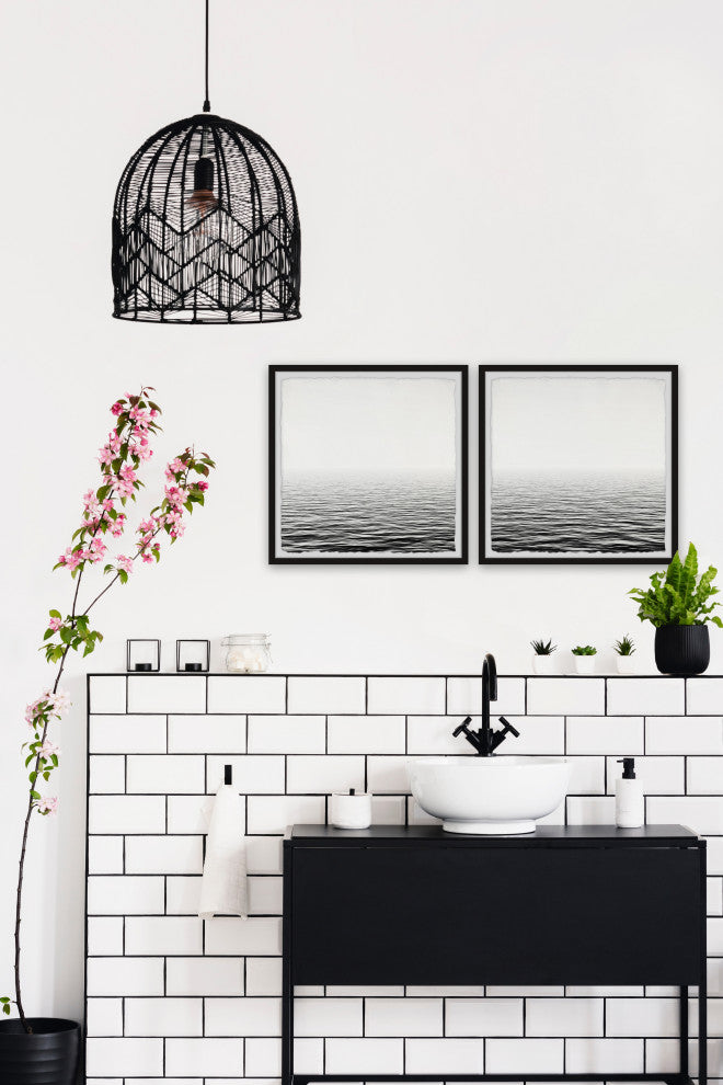 Destination Unknown Diptych, Set of 2, 12x12 Panels