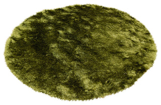 Mercury Contemporary Area Rug, Green, 7'9" Round