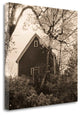 "Bough And Barn" By Christine Triebert, Giclee Print on Gallery Wrap Canvas