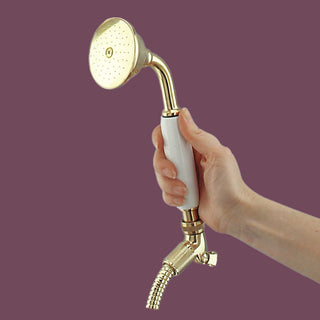 Shower Part Solid Brass Victorian Handheld Shower Wall Mount|