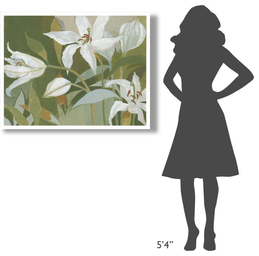 "Cut Flowers II" Digital Paper Print by Kathrine Lovell, 42"x32"