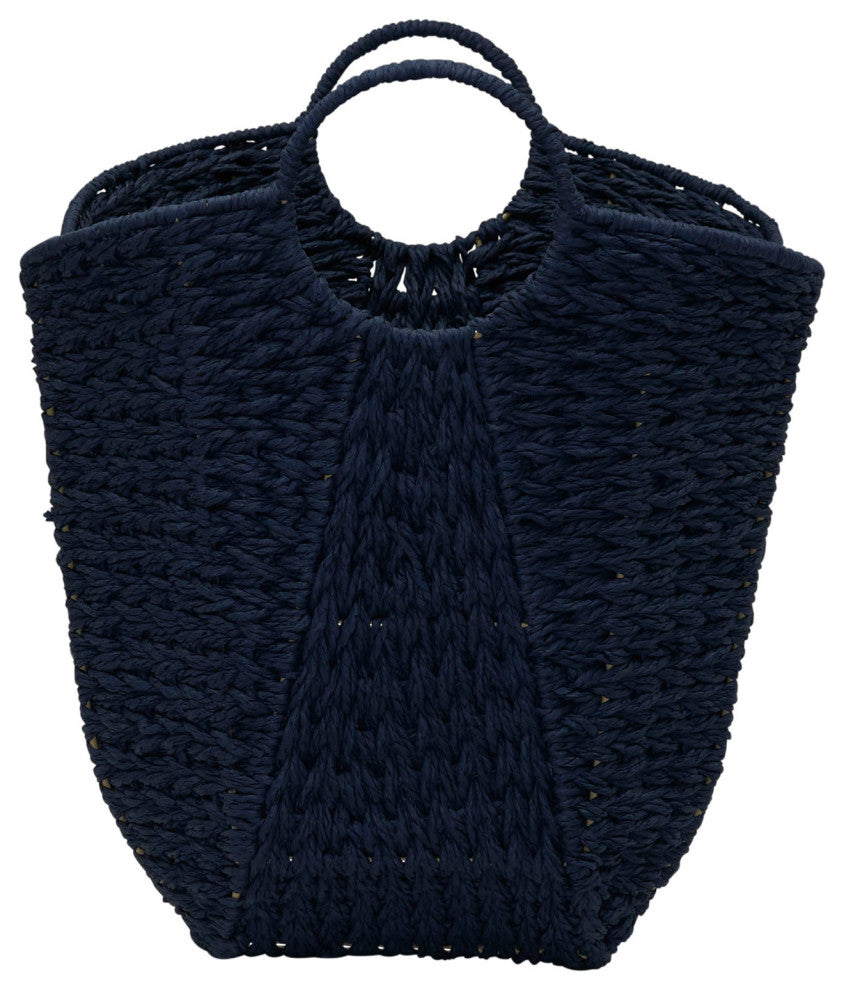 Paper Rope Basket With Handles