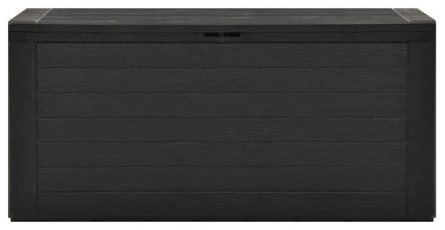 vidaXL Outdoor Storage Box Deck Box with Lid Outdoor Patio Cabinet Anthracite