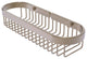 Oval Toiletry Wire Basket, Antique Pewter