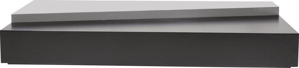 Loftus Coffee Tables in Glossy Dark Gull Gray and Glossy Chateau Gray