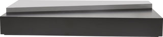 Loftus Coffee Tables in Glossy Dark Gull Gray and Glossy Chateau Gray