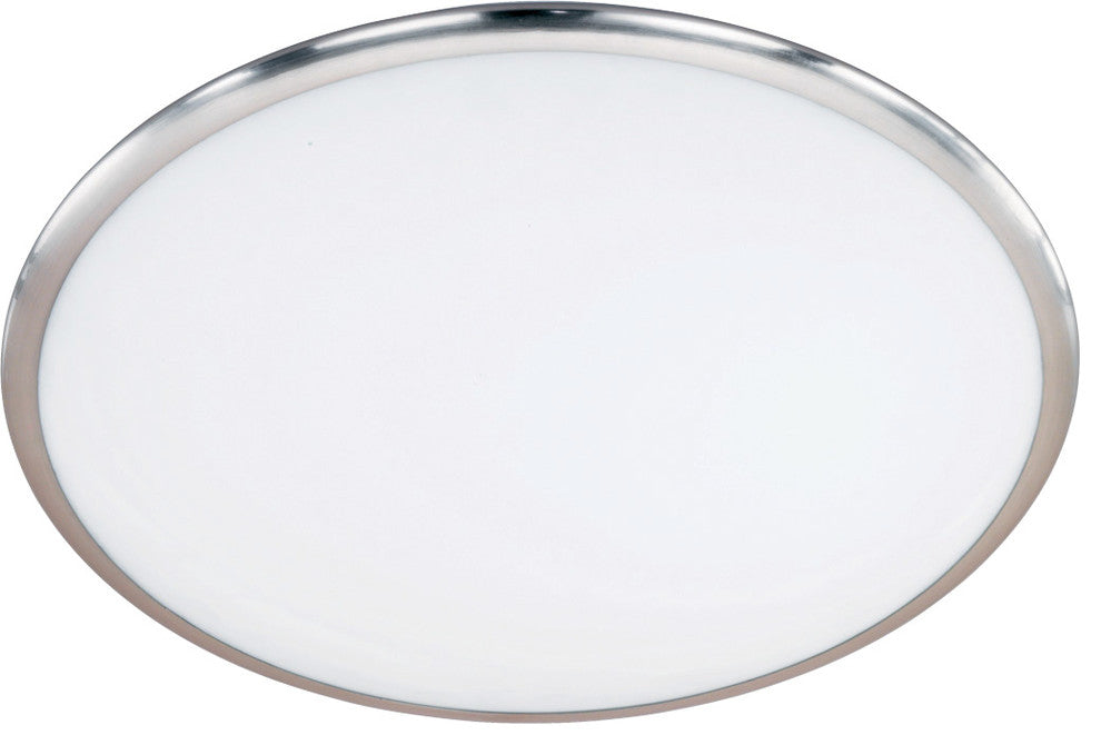 Seattle LED Ceiling Light, Satin Nickel, 16"