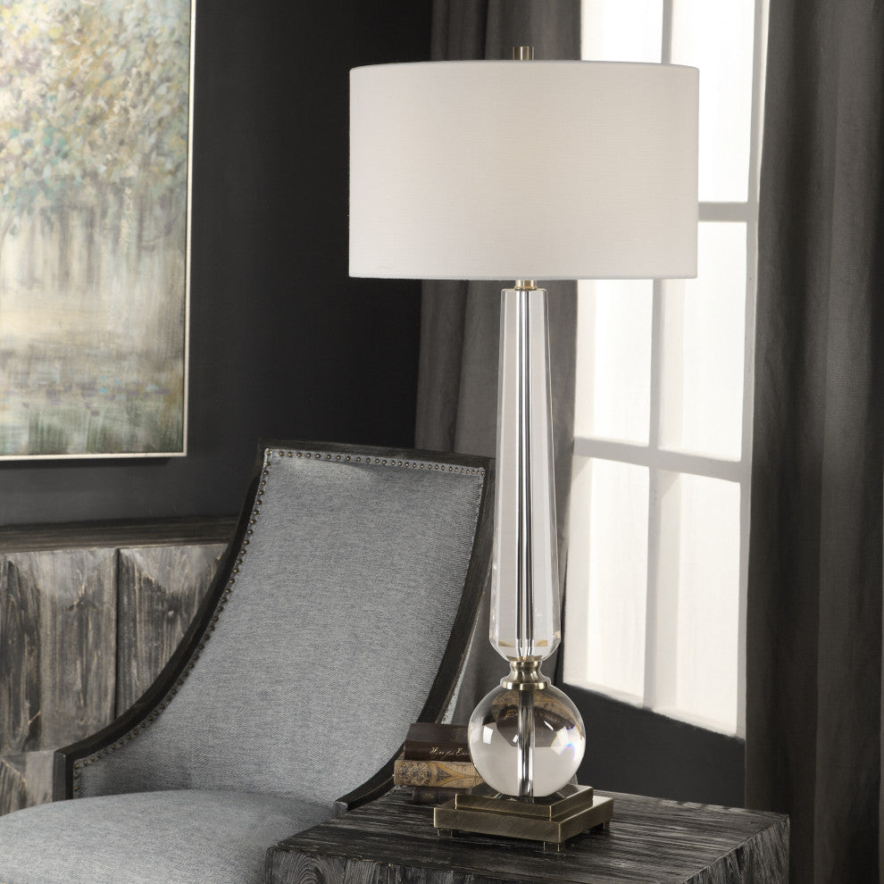 Uttermost Crista Crystal Lamp 27883