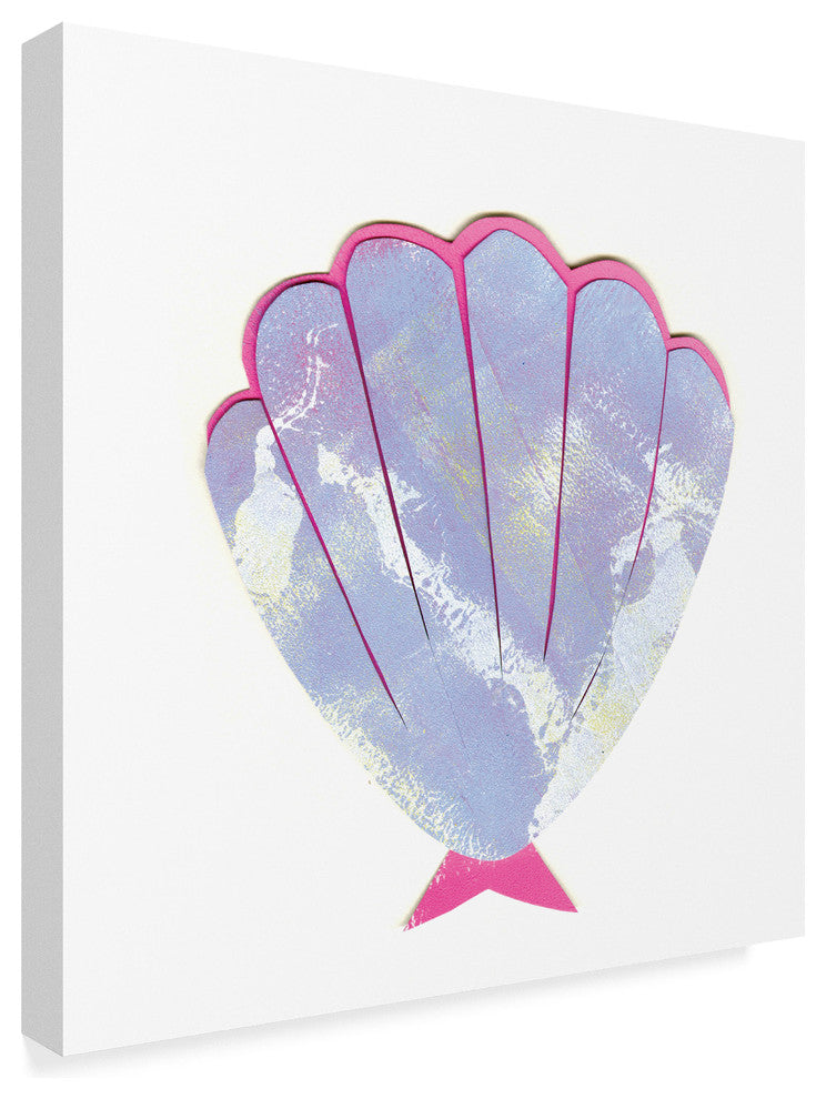 "Seashell Purple" by Summer Tali Hilty, Canvas Art