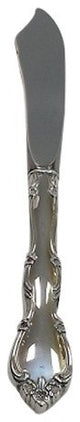 Gorham Sterling Silver Rose Tiara Butter Serving Knife, Hollow Handle