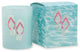 Blue Glass Icon Candle, Flip Flop