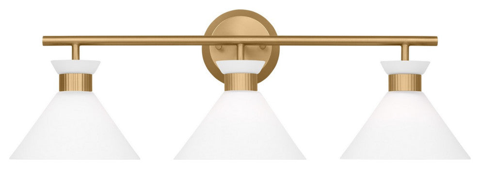 Visual Comfort Studio Belcarra Three Light Bath
