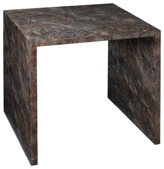 Bedford Wood Set of 2 Nesting Tables, Charcoal