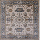 Ahgly Company Indoor Square Mid-Century Modern Area Rugs, 7' Square