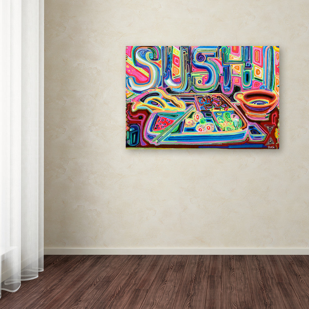 Josh Byer 'Sushi' Canvas Art, 22" x 32"