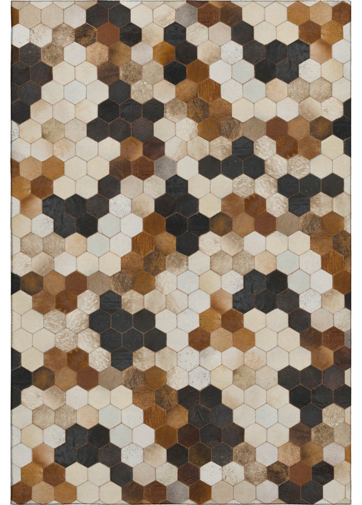 Addison Premium Washable Mayfield AMF104 Paprika 3' x 5' Rug