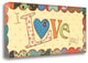 "I Love You" By Jo Moulton, Giclee Print on Gallery Wrap Canvas, Ready to Hang
