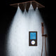 Fontana 20" Digital Shower 3-Way LED Rainfall and Mist