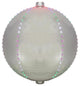 12" Multi-Color LED Lighted Christmas Silver Sphere Ball Decoration