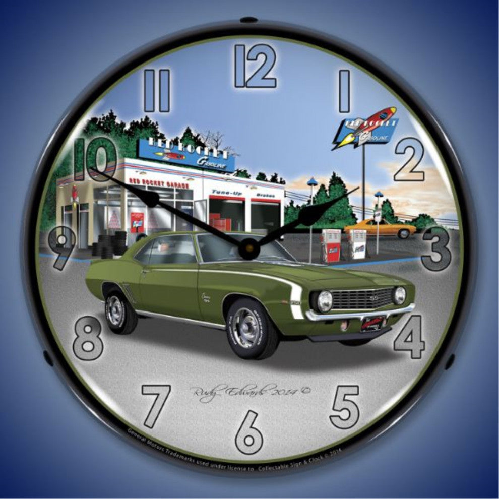 GMRE1408532 1969 Camaro SS Rocket Gas Clock