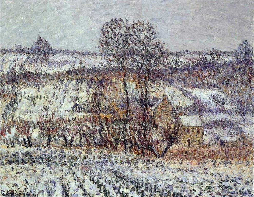 Gustave Loiseau Near Pontoise Premium Canvas Print