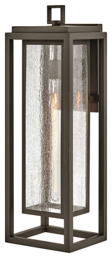 Hinkley Republic Large Wall Mount Lantern, Oil Rubbed Bronze