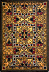 Games People Play Rug, Jackpot, 7'8"x10'9", Beige
