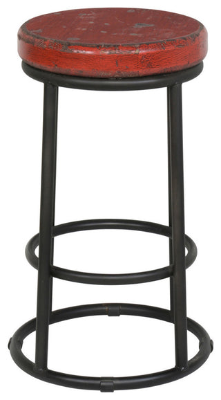 Color Pop Red Counter Stool
