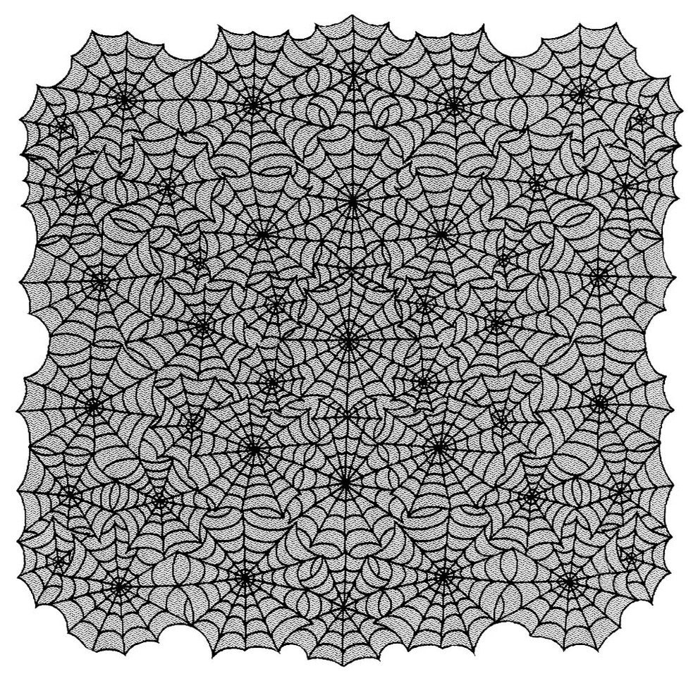 Spider Web 60x60 Topper